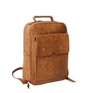 Balo da đựng laptop cho nữ dáng hộp vintage