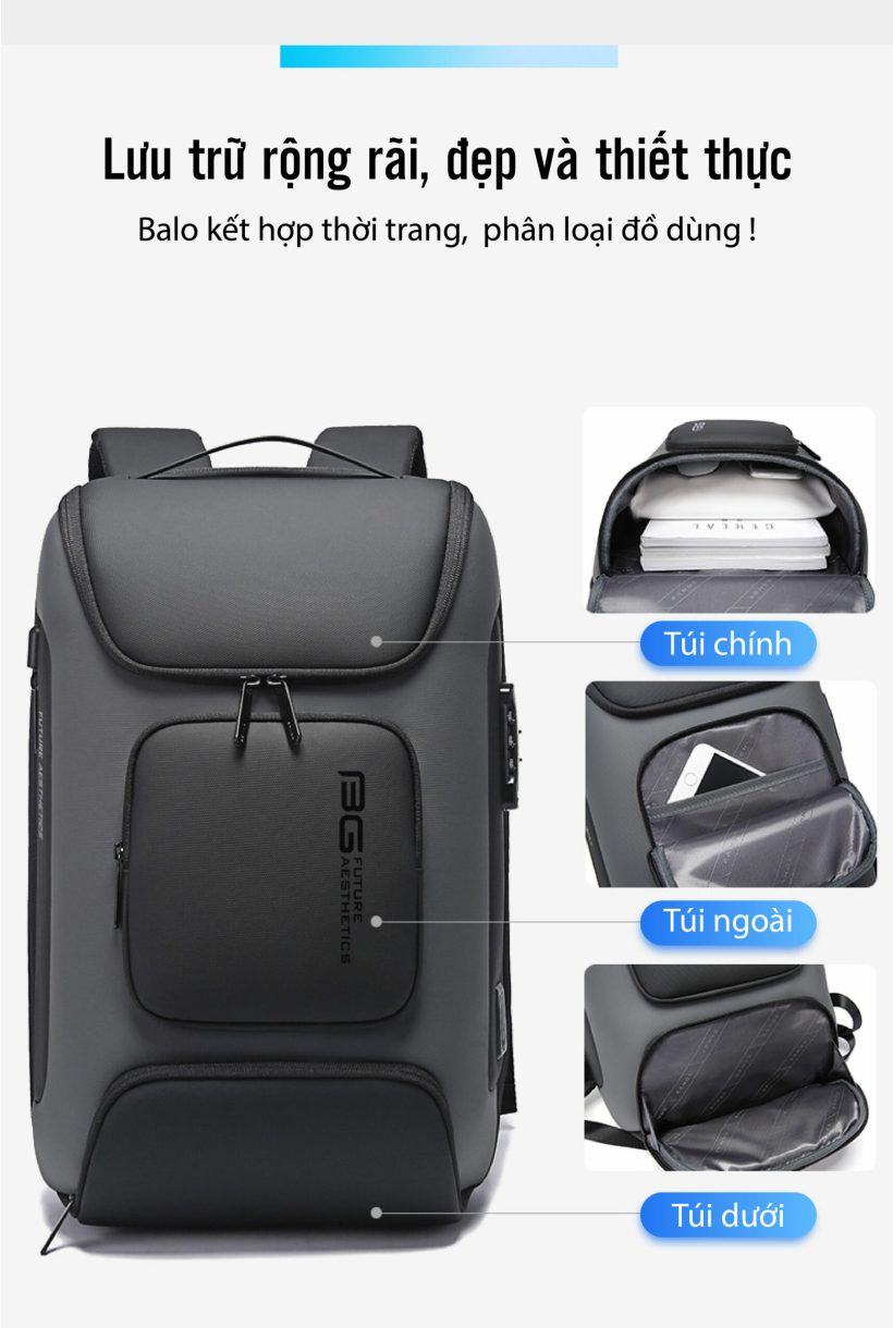 Balo tích hợp công nghệ